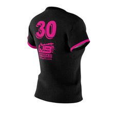 Load image into Gallery viewer, Pink Panthers - #30 - Women&#39;s Cut &amp; Sew Tee (AOP)
