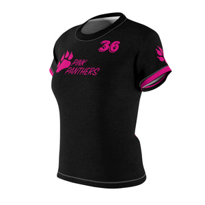 Pink Panthers - #36 - Women's Cut & Sew Tee (AOP)