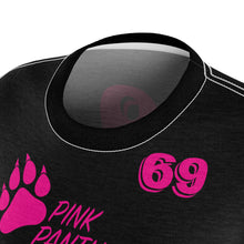 Load image into Gallery viewer, Pink Panthers #69 - Women&#39;s Cut &amp; Sew Tee (AOP)
