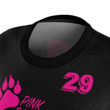 Load image into Gallery viewer, Pink Panthers #29 - Women&#39;s Cut &amp; Sew Tee (AOP)
