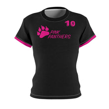 Load image into Gallery viewer, Pink Panthers - #10 - Women&#39;s Cut &amp; Sew Tee (AOP)
