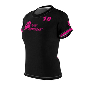 Pink Panthers - #10 - Women's Cut & Sew Tee (AOP)