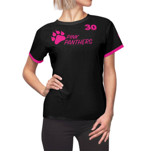 Pink Panthers - #30 - Women's Cut & Sew Tee (AOP)