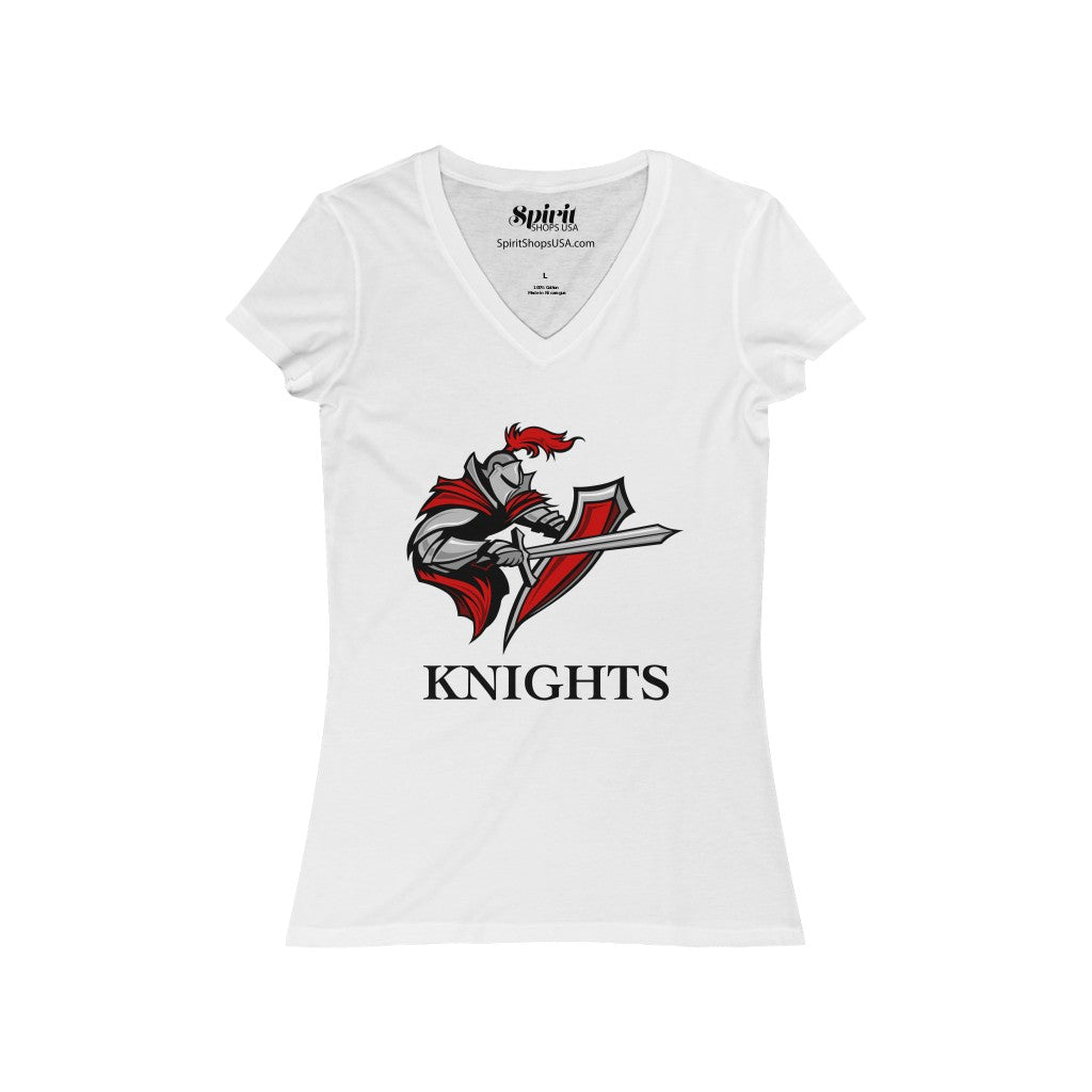 HUSA Knights - Women's V-Neck Tee