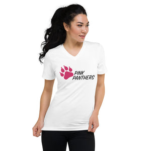 HUSA - Pink Panthers - Unisex V-Neck T-Shirt