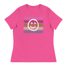 Load image into Gallery viewer, 4th Grade - Women&#39;s Relaxed T-Shirt
