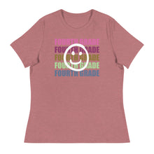 Load image into Gallery viewer, 4th Grade - Women&#39;s Relaxed T-Shirt
