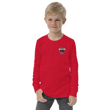 Load image into Gallery viewer, HUSA - Red Raiders - Youth long sleeve tee
